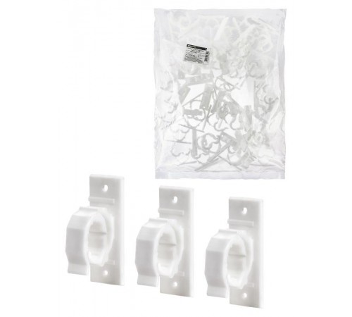 Зажим-защелка для проводов 15 мм (50шт)  SQ0516-0410  TDM