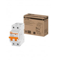 Выключатель автоматичесикй ВА47-100М 2Р 100А 10кА х-ка C  SQ0207-0104  TDM