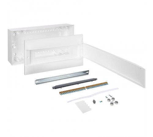 Practibox S Пластиковый щиток Навесной 1X22 Белая дверь  137605  Legrand