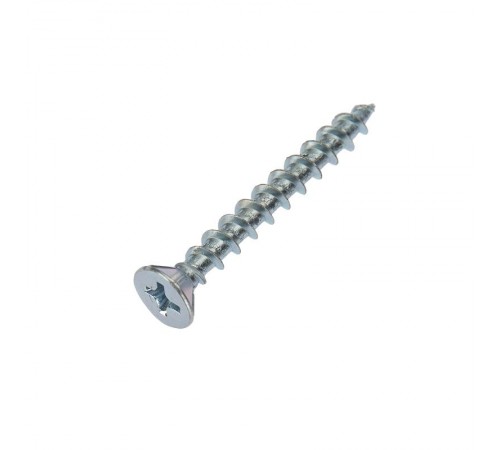 Саморез оконный острый, 4.1х35, белый цинк, упаковка поставщика ( 8 000 шт. )  1502-4135-1  KRANZ