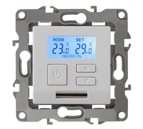 Терморегулятор универс. 12-4111-01 230В-Imax16А, IP20, Эра12, белый   Б0031271  ЭРА