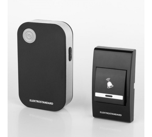 DBQ22M WL 36M IP40 черный звонок дверной беспроводной  a044636  Elektrostandard