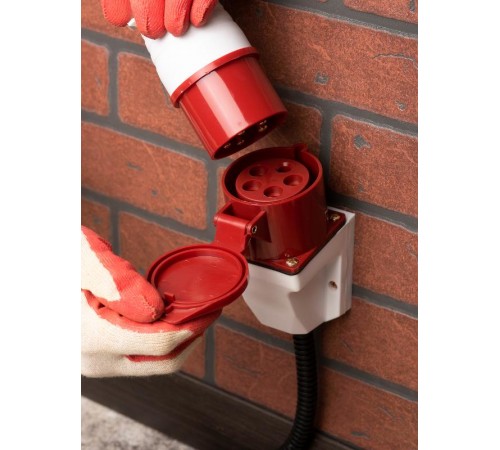 Вилка переносная 025 3Р+РЕ+N 32А 380В IP44 EKF PROxima  ps-025-32-380  EKF