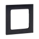 Стокгольм Рамка 1-местная металлическая черная PROxima  EZM-G-302-10  EKF