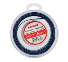 Трубка термоусаживаемая 10,0/5,0 мм синяя, ролик 2,44 м  29-0055  REXANT
