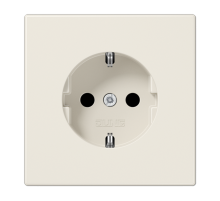 Штепсельная розетка SCHUKO 16А / 250В, пружинные зажимы; дюропласт; слоновая кость; LS990  LS1520  Jung