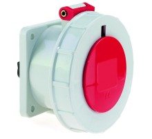 Розетка встраиваемая 32А 5p(3P+N+E) IP67 75х75 1370 I 1370-Bals I Bals