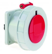 Розетка встраиваемая 32А 5p(3P+N+E) IP67 75х75 1370 I 1370-Bals I Bals