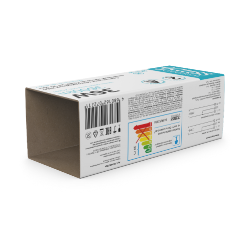 Светильник LED  IP65 1205*60*56мм 36Вт 3600lm 4000К UNIVERSAL матовый с БАП 90 мин 1/20  843425236A  Gauss