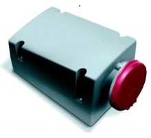 Розетка для монтажа на поверхность с подключением шлейфа 332RL6, 32A, 3P+E, IP44, 6ч  2CMA168419R1000  ABB