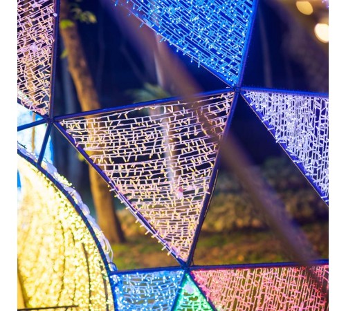 Светодиодная гирлянда ARD-STRING-CLASSIC-10000-WHITE-100LED-STD WARM (230V, 7W)  025809  Arlight