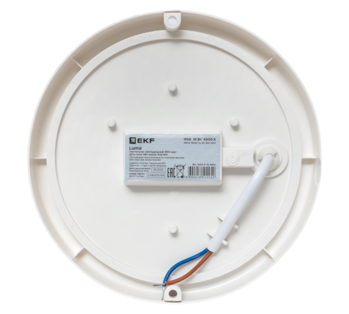 Светильник светодиодный ЖКХ круг ДПО-1004 15Вт 6500K IP65 LUMA EKF  BKL-1004-R-15-6500  EKF