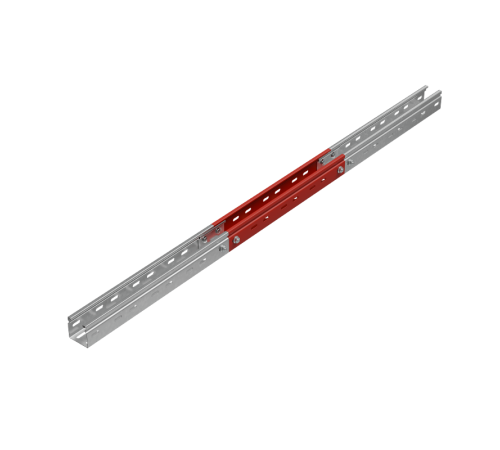 Лоток перф. 50х50х0,7 L2000 мм "Стандарт ПЛЮС" INOX304  LPEplus50-50-0.7-2000 INOX304  КМ-Профиль