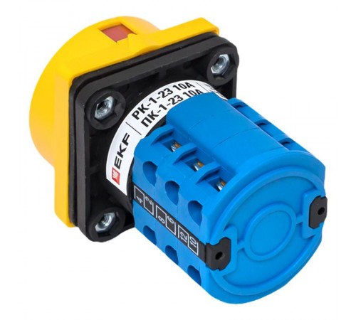 Переключатель кулачковый ПК-1-23 10А 3P "1-0-2" с блокировкой IP65  PROxima pk-1-23-10-a65 EKF