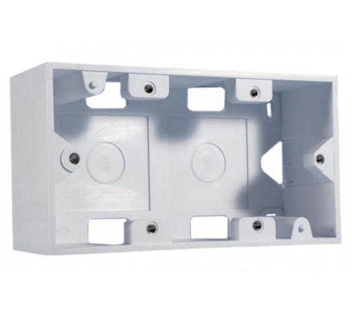 MB-2E-35 Коробка для настенного монтажа 80x148x45 мм, французский стандарт  243646  Hyperline