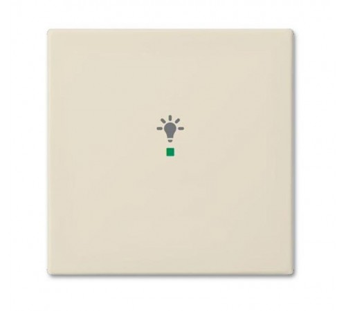 SRL-1-92 Клавиша одинарная free@home, освещение, Basic 55, цвет слоновая кость  6220-0-0636   2CKA006220A0636  ABB