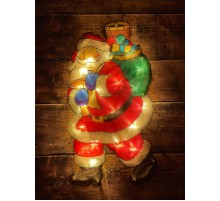 Фигура светодиодная  Дед Мороз, ENIOF-08  , 220V, IP44 (10/160)  Б0041938  ЭРА