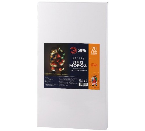 Фигура светодиодная  Дед Мороз, ENIOF-08  , 220V, IP44 (10/160)  Б0041938  ЭРА