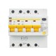 Выключатель автоматический дифференциального тока АД14S 4п 50А C 100мА тип AC (5 мод)  MAD13-4-050-C-100  IEK