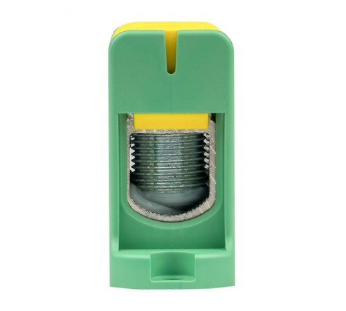 Клемма силовая вводная КСВ 35-150 кв,мм. желтая/-зеленая EKF PROxima  plc-kvs-35-150-y-green  EKF