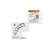 Шкала Ш72 250/5А-1,5 (для А72 Х/5А)  SQ1102-2058  TDM