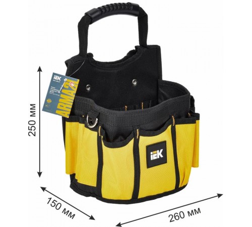 Сумка монтажника открытого типа BG-05 ARMA2L 5  A2L5-BG30-05-K02  IEK