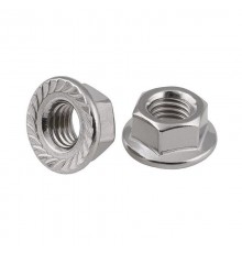 Гайка с фланцем KRANZ DIN 6923, M12, короб (50 шт./уп.) KR-01-3521-006  Kranz