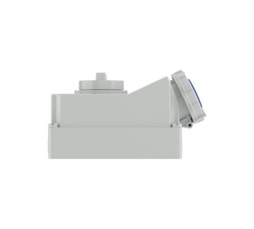 Розетка наружной уст. с механической блокировкой и боковым расположением разъема IP67 32А 2P+E 230В  DIS5613283  DKC