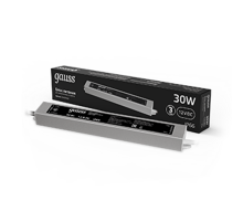 Блок питания для светодиодной ленты пылевлагозащищенный 30W 12V IP66  202023030  Gauss