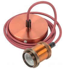 Патрон подвесной E27 со шнуром 1,5м RETRO бронза  EPA12-04-02-K29  IEK