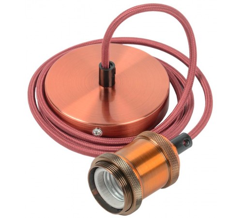 Патрон подвесной E27 со шнуром 1,5м RETRO бронза  EPA12-04-02-K29  IEK