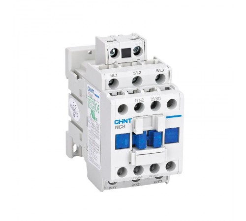 Контактор NC8-09/W 3P 9А AC/DC (48~130В) 1НО+1НЗ (R)  572268  CHINT