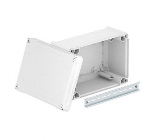 Коробка распределительная T350, 285x201x120 мм, сплош. стенка, выс. крышка. (T 350 OE HD LGR)  2007738  OBO Bettermann