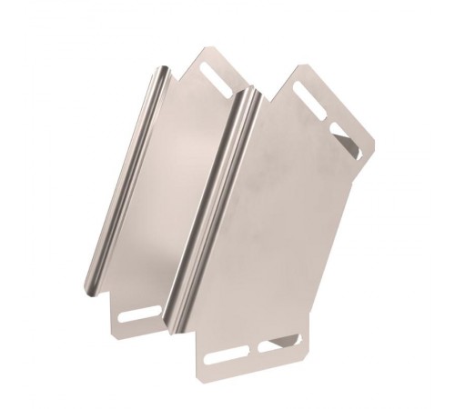 Угол вертикальный внешний 90 градусов Стандарт INOX (AISI 409) 100х100  PR16.3050  Промрукав