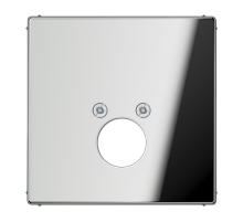 Крышка для одного гнезда подключения громкоговорителя; полированный хром  GCR2962-1  Jung