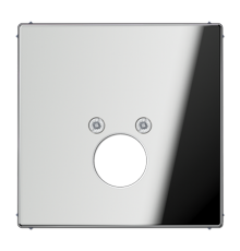 Крышка для одного гнезда подключения громкоговорителя; полированный хром  GCR2962-1  Jung