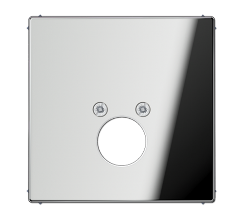 Крышка для одного гнезда подключения громкоговорителя; полированный хром  GCR2962-1  Jung