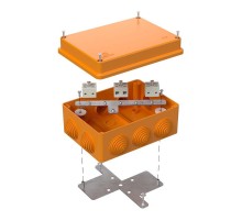 Коробка огнестойкая для о/п 40-0310-FR6.0-6 Е15-Е120 150х110х70 IP55  6p, 6.0 мм.кв. 40-0310-FR6.0-6  Промрукав