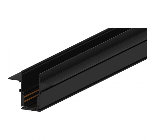 Шинопровод для низковольтных трековых светильников, черный, 1м, встраиваемый CABM1001  41963  FERON