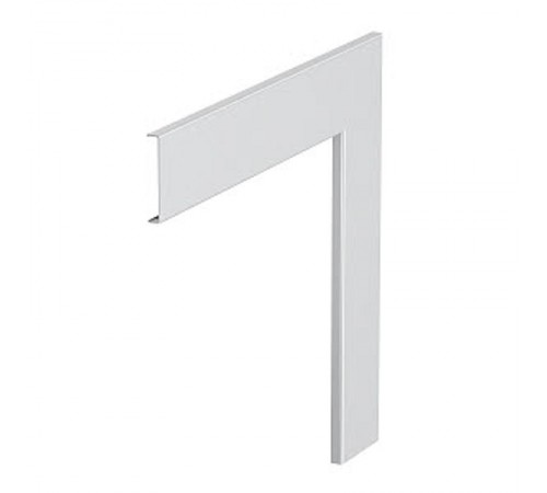 Крышка плоского угла Rapid 80 400x80 мм (алюминий,анодированный) (GA-OTFEL)  6279736  OBO Bettermann