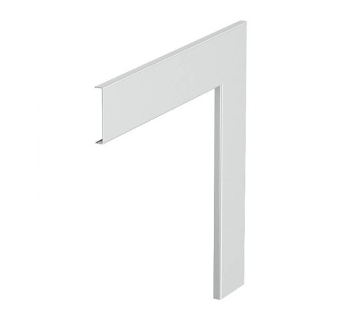 Крышка плоского угла Rapid 80 400x80 мм (алюминий,анодированный) (GA-OTFEL)  6279736  OBO Bettermann