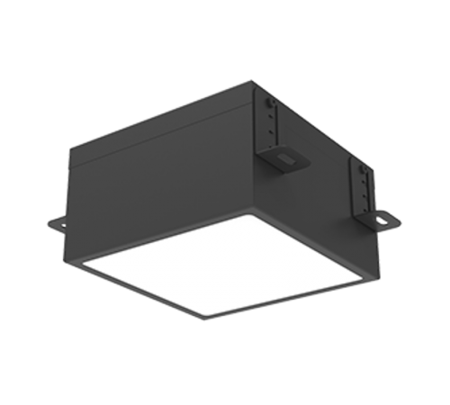 Светильник светодиодный ДВО VARTON DL-GRILL для потолка грильятто 20ВтТ 4000К 200Х200мм IP54 RAL9005 черный муар  V1-R0-90810-10000-5402040  VARTON