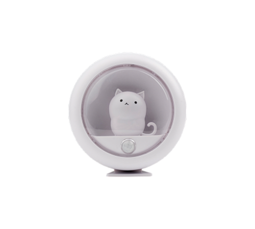 Ночник светодиодный  TS8-CAT-SENS, акк-р, датчик освещенности  .5062016  Jazzway