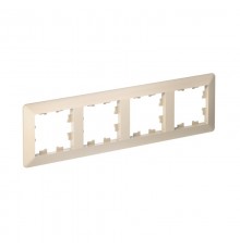 AtlasDesign Air Рамка 4-ая, Бежевый / Дымчатый Белый  ATN220204  SE