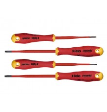 Набор диэлектрических отверток Ergonic E-SLIM TORX, 4шт 41884198  41884198  Felo