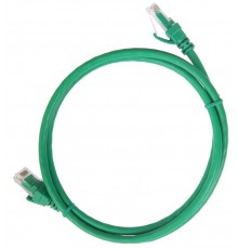 ITK Коммутационный шнур (патч-корд), кат.5Е UTP, 5м, зеленый  PC02-C5EU-5M  ITK