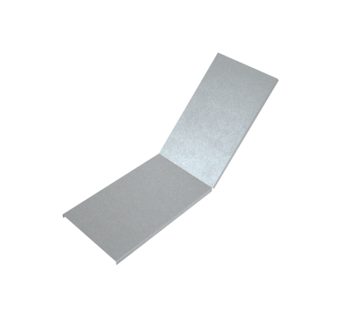 Крышка лестничного верт. внутр. угла 45 гр. 700 мм  KLNL45-700  КМ - профиль