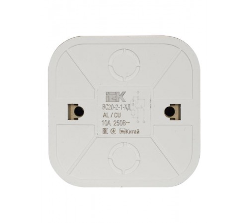 ВС20-2-1-ХД Выключ. 2-кл. инд. о/у 10А GLORY дуб  EVH21-K24-10  IEK