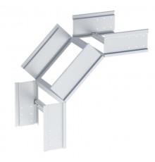 Угол 90 градусов вертикальный внешний лестничный усиленный 150x300 мм (2 мм) EKF  voltp90150300-2  EKF