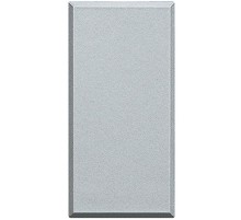 Axolute Заглушка 1 модуль, алюминий  HC4950  Legrand